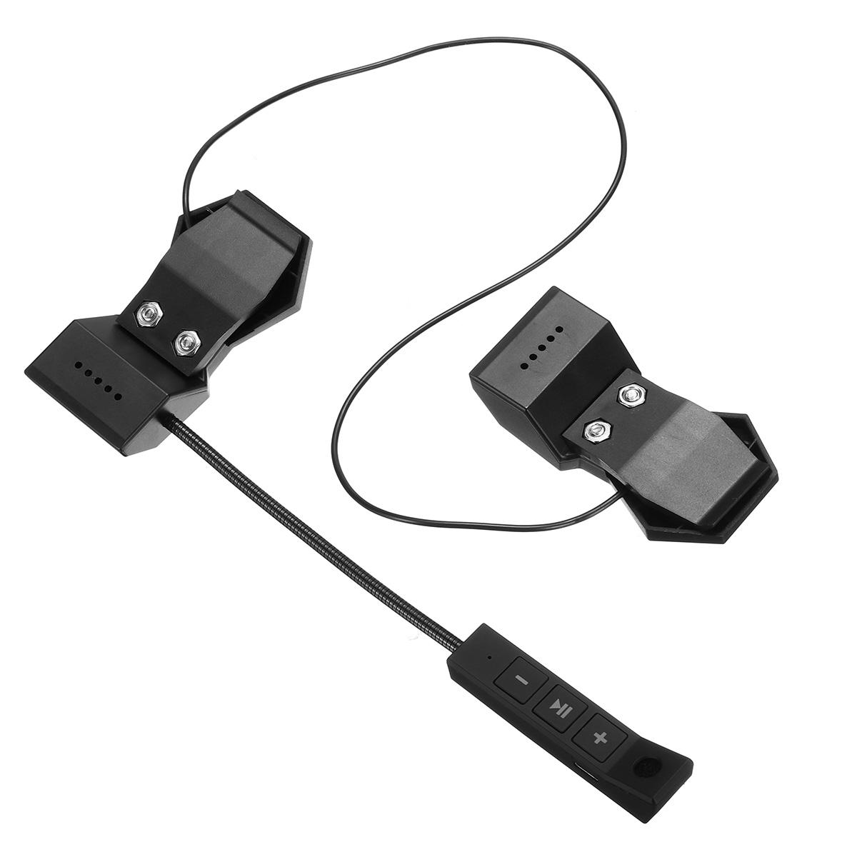 Universal Ακουστικά & Μικρόφωνο Bluetooth Μηχανής - Handsfree Σύστημα Ενδοεπικοινωνίας Μηχανών με Κλιπ - Μοτοσυκλέτας & Ομιλίας για το Κράνος